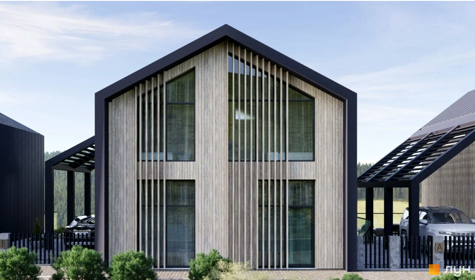 Планування 4-кімнатний будинок